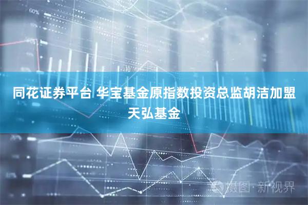 同花证券平台 华宝基金原指数投资总监胡洁加盟天弘基金